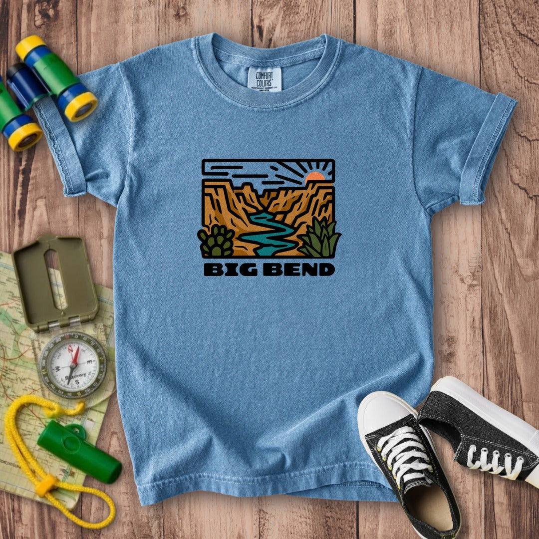 Big Bend National Park Kids Cotton T-Shirt
