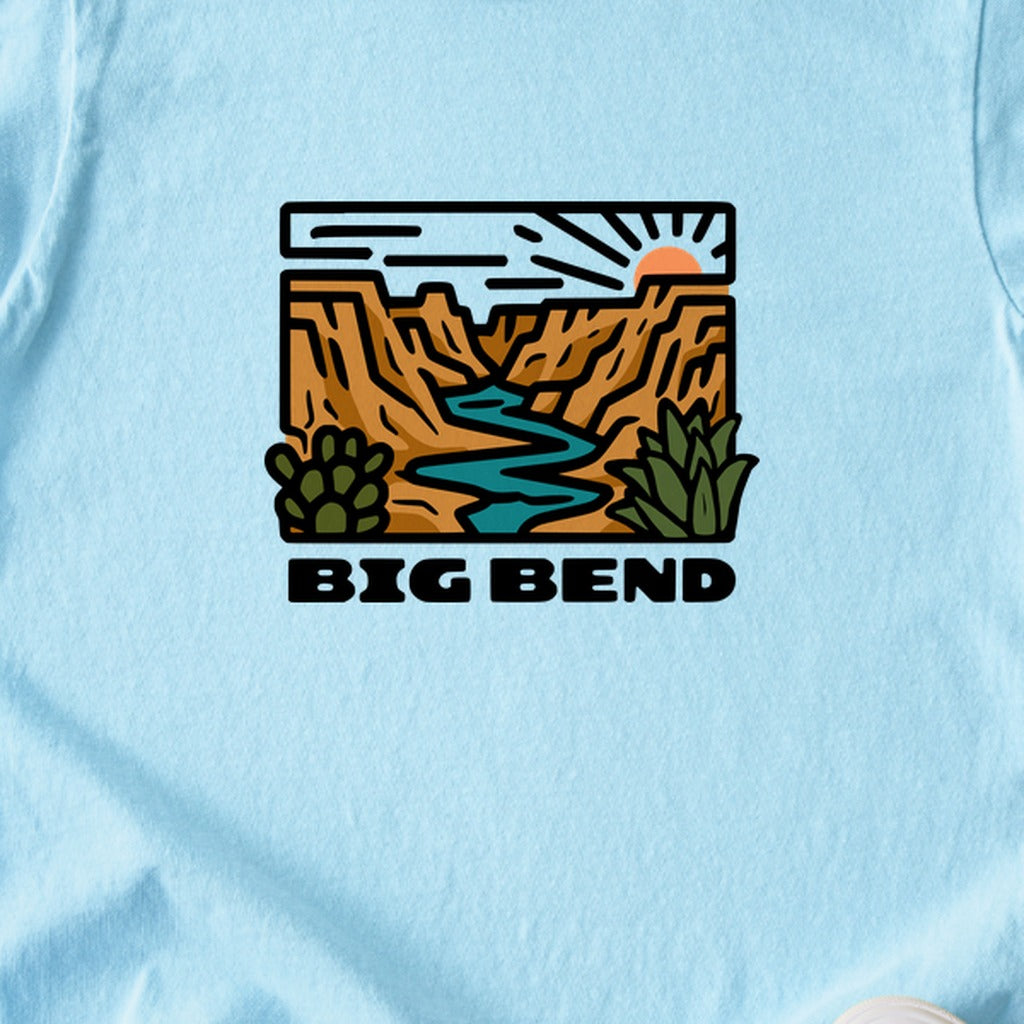 Big Bend National Park Kids Cotton T-Shirt
