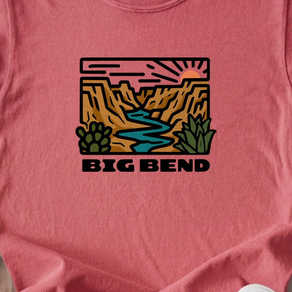 Big Bend National Park Kids Cotton T-Shirt