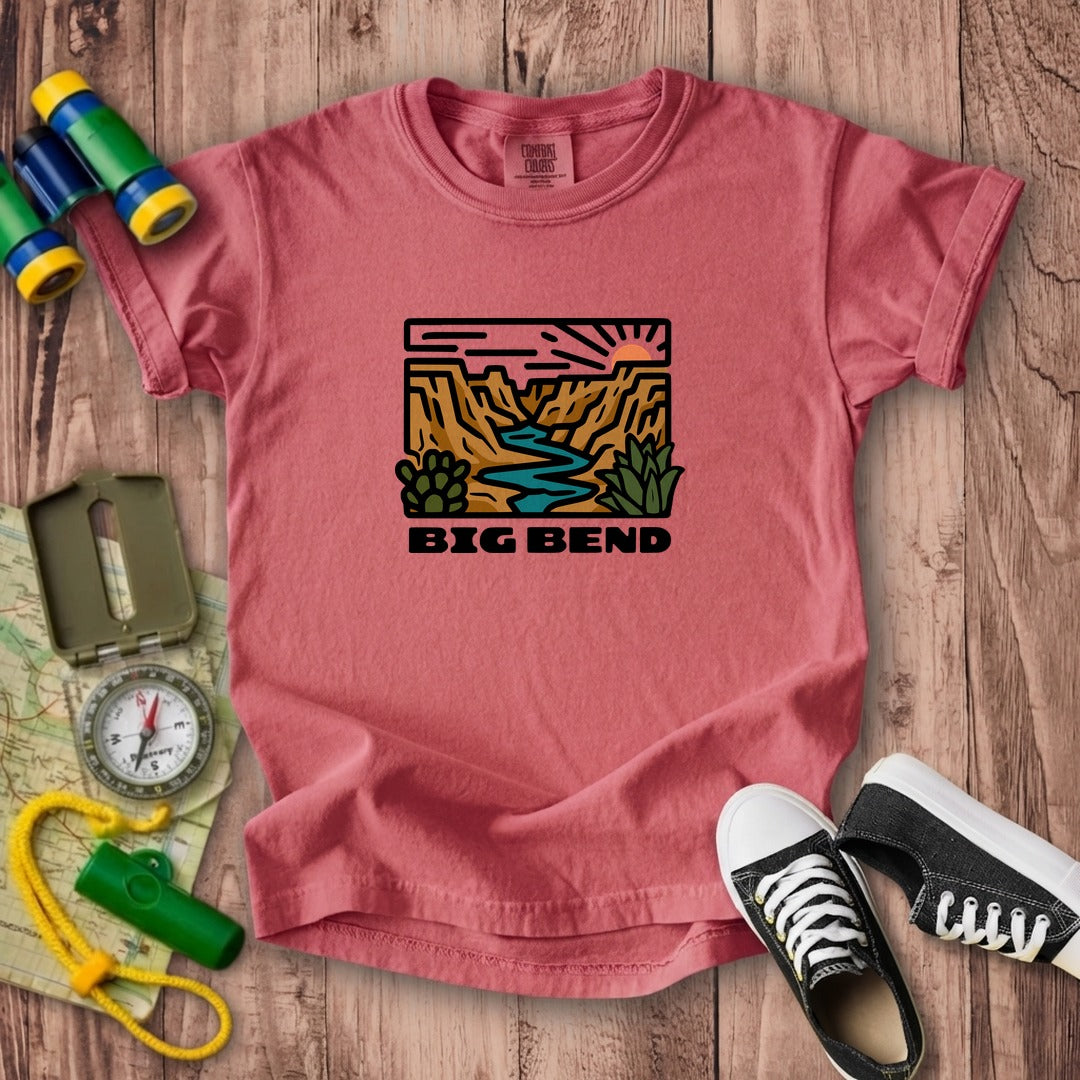 Big Bend National Park Kids Cotton T-Shirt