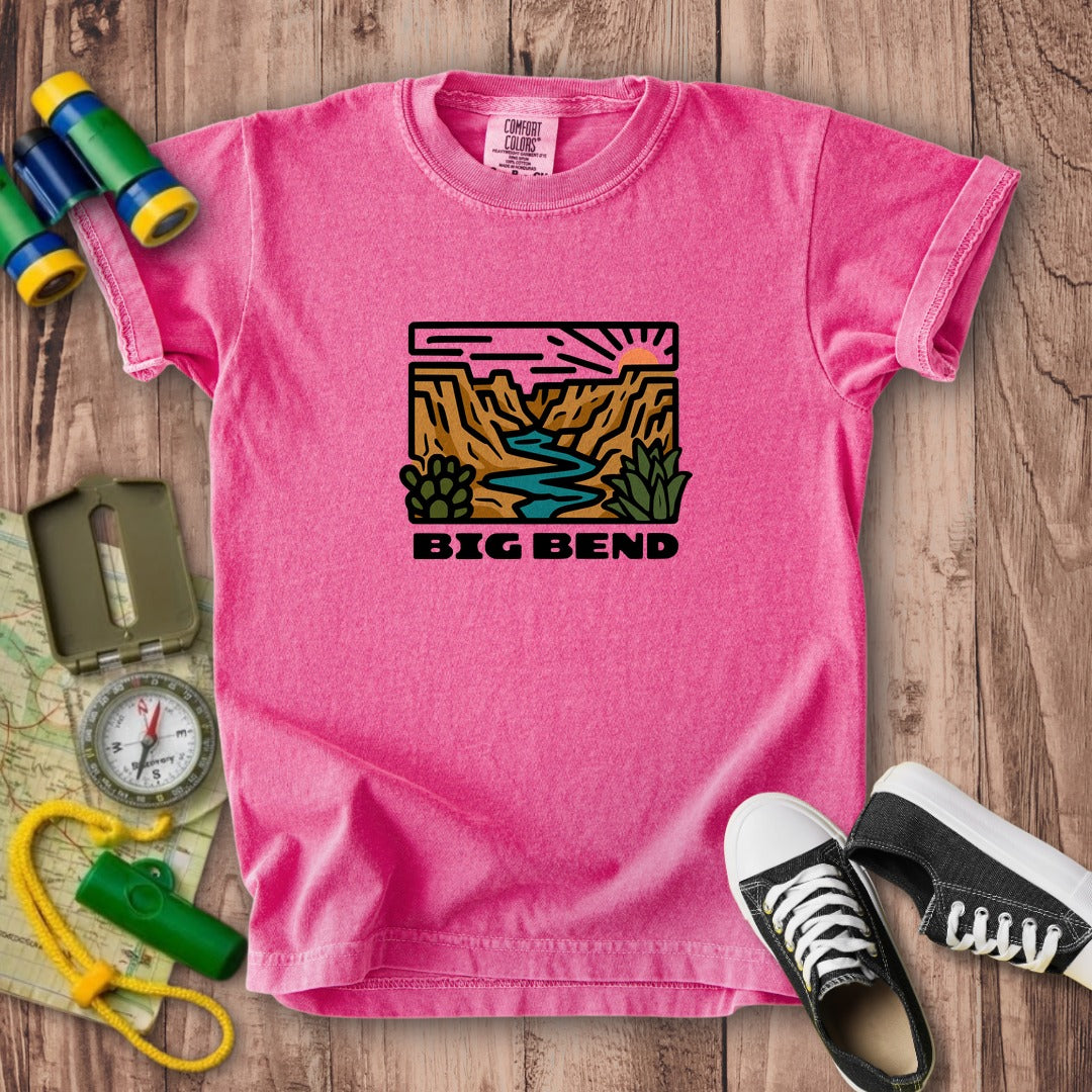 Big Bend National Park Kids Cotton T-Shirt