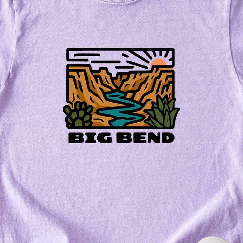 Big Bend National Park Kids Cotton T-Shirt