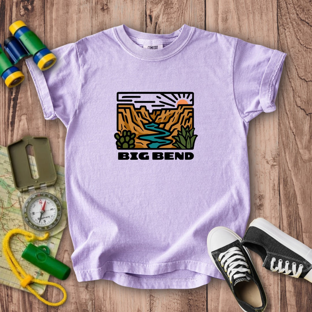 Big Bend National Park Kids Cotton T-Shirt