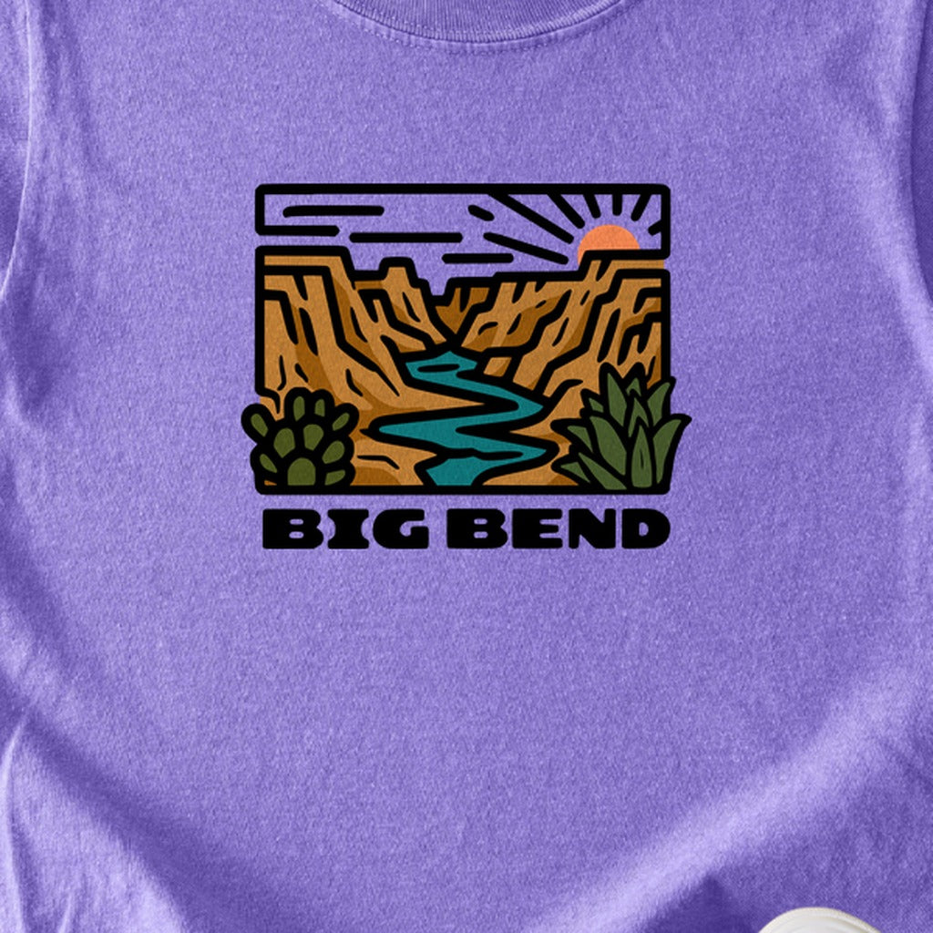 Big Bend National Park Kids Cotton T-Shirt