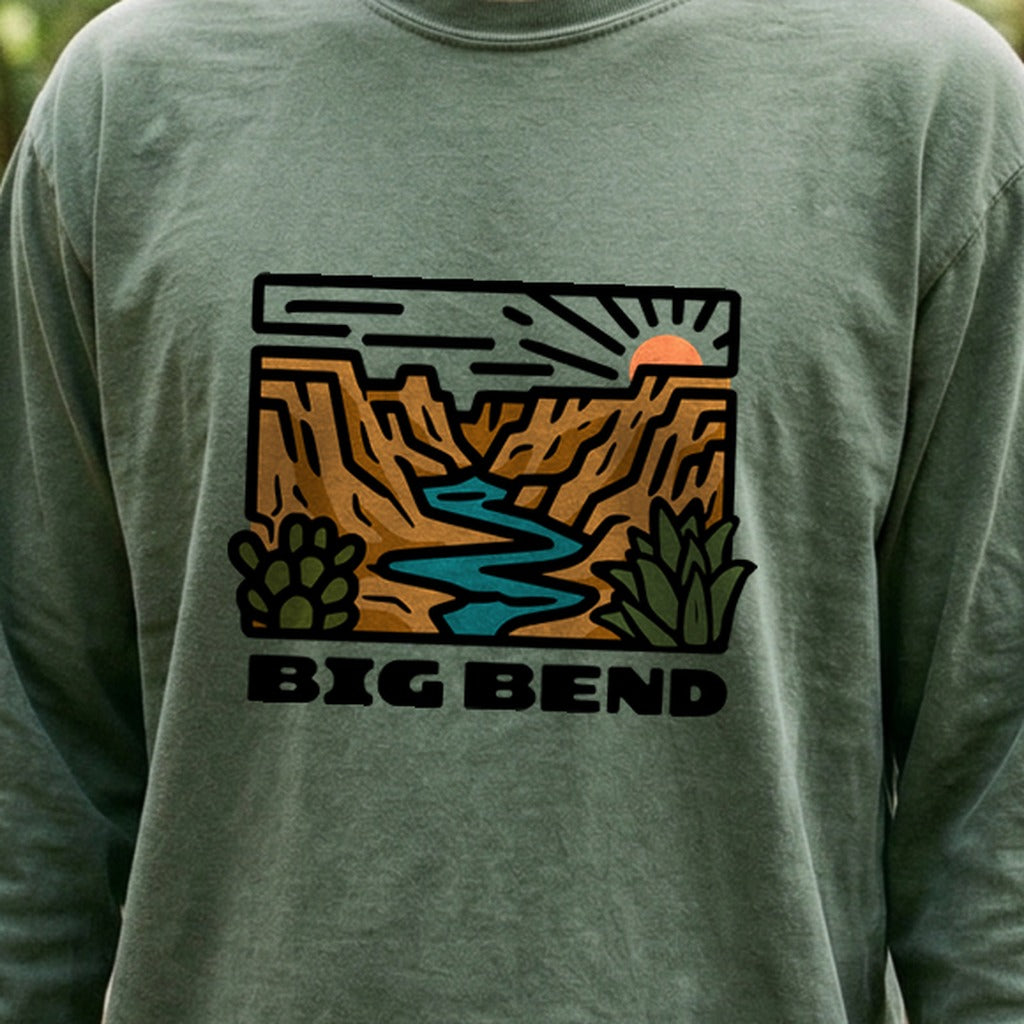 Big Bend National Park Cotton Long Sleeve