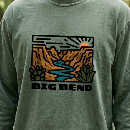 Big Bend National Park Cotton Long Sleeve