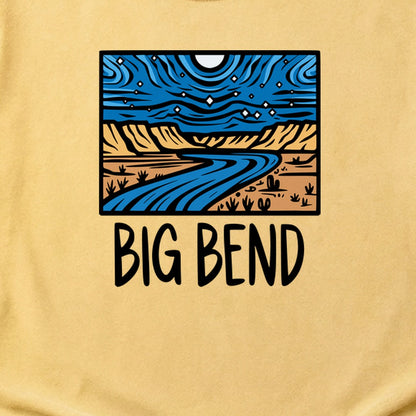 Big Bend National Park at Night Cotton T-Shirt