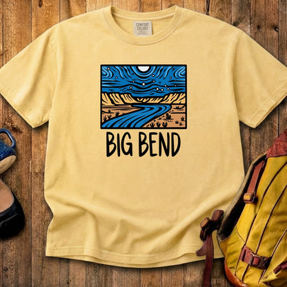 Big Bend National Park at Night Cotton T-Shirt