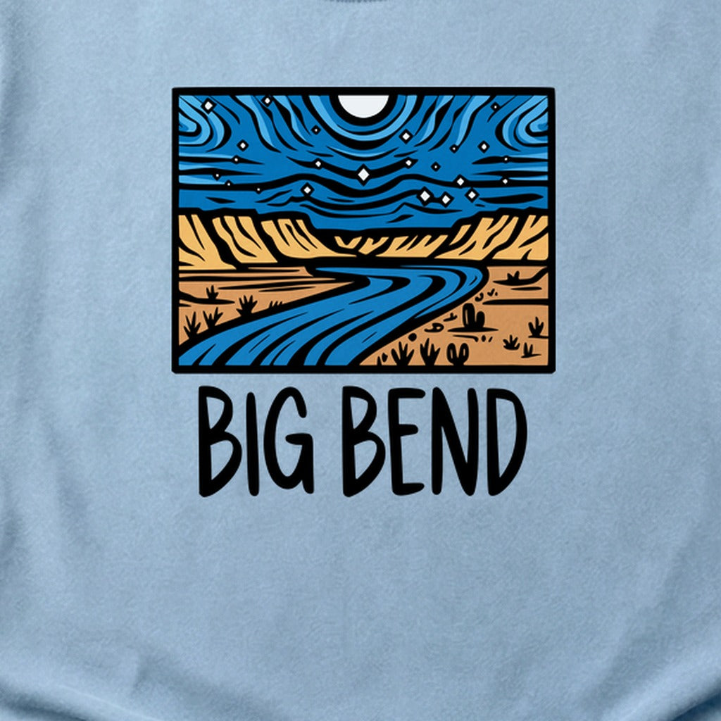 Big Bend National Park at Night Cotton T-Shirt