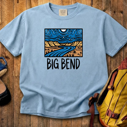 Big Bend National Park at Night Cotton T-Shirt
