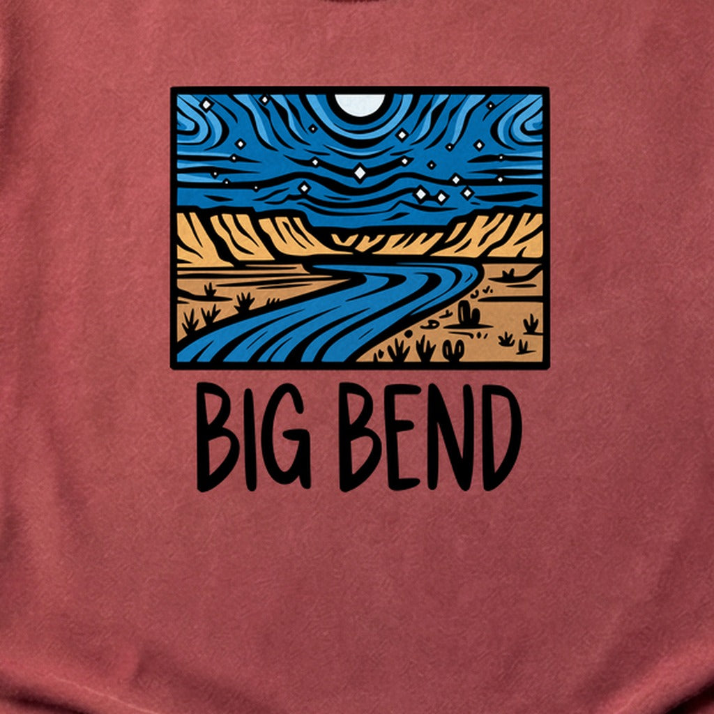 Big Bend National Park at Night Cotton T-Shirt