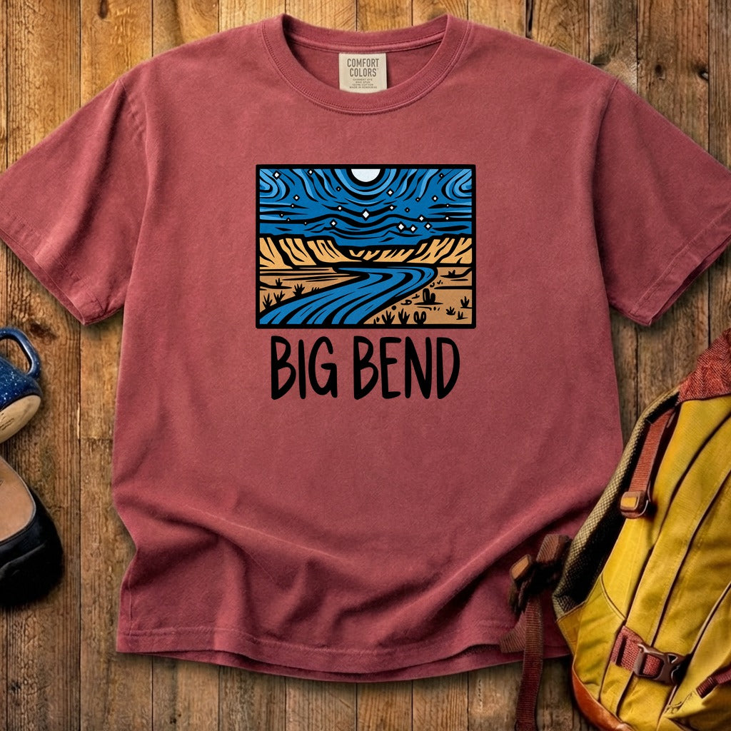 Big Bend National Park at Night Cotton T-Shirt