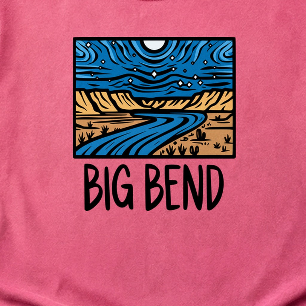 Big Bend National Park at Night Cotton T-Shirt