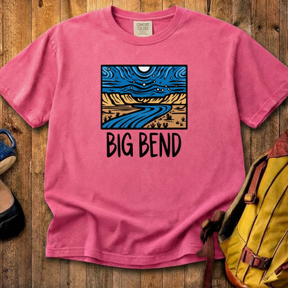 Big Bend National Park at Night Cotton T-Shirt