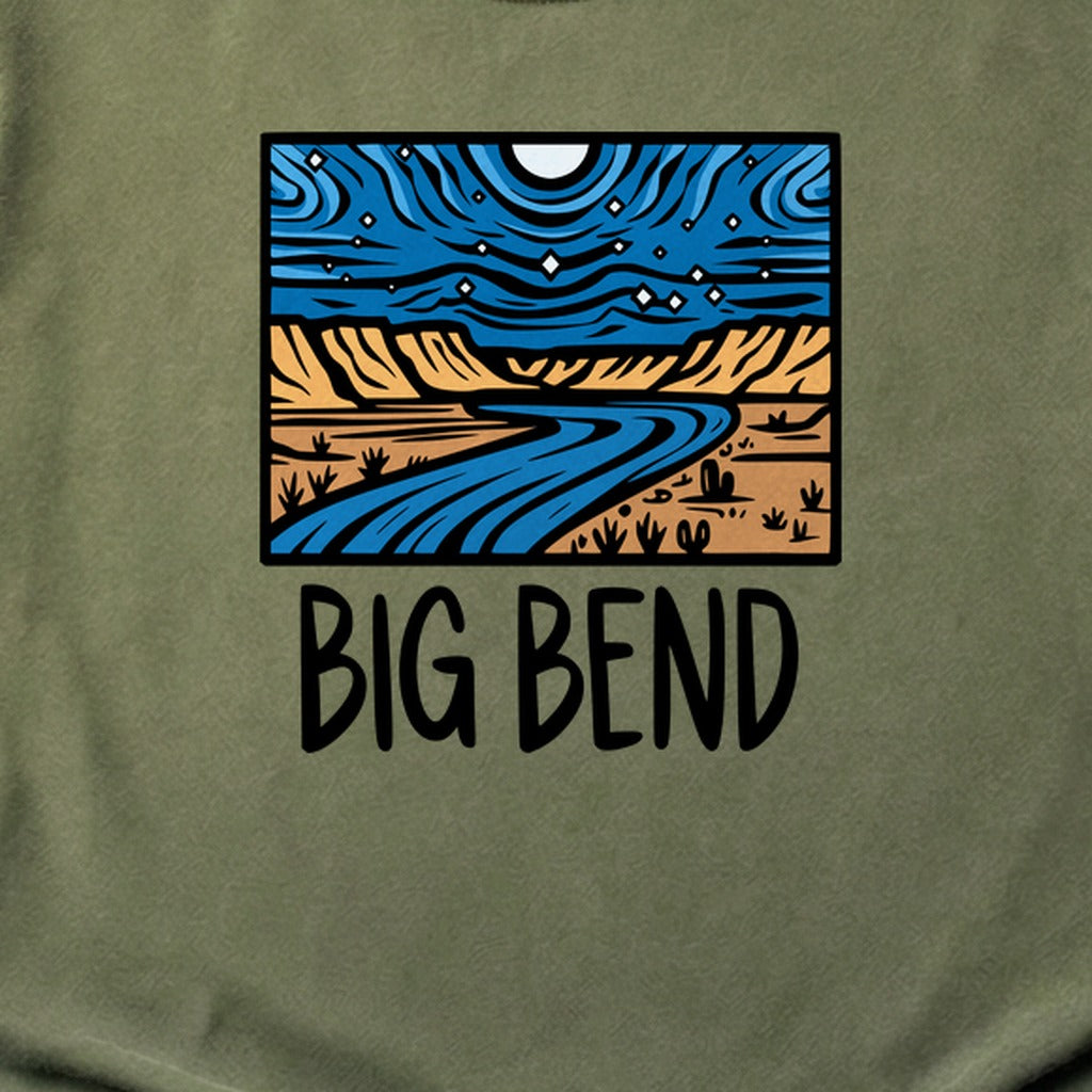 Big Bend National Park at Night Cotton T-Shirt