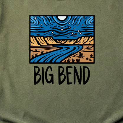 Big Bend National Park at Night Cotton T-Shirt