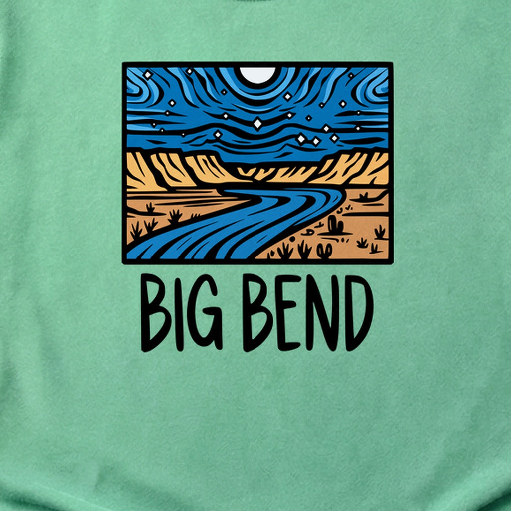 Big Bend National Park at Night Cotton T-Shirt
