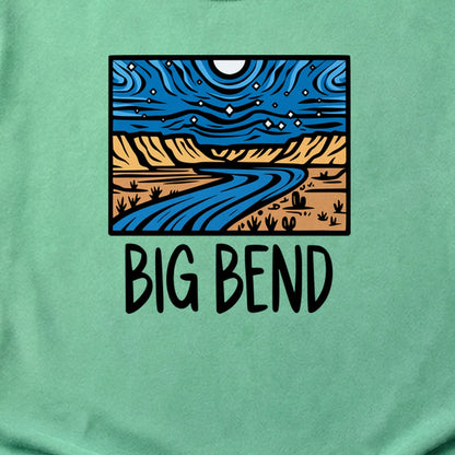 Big Bend National Park at Night Cotton T-Shirt