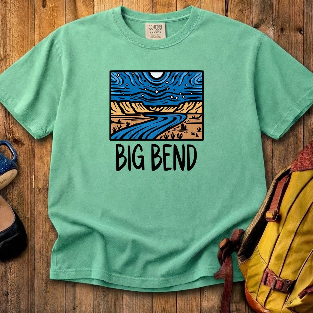Big Bend National Park at Night Cotton T-Shirt