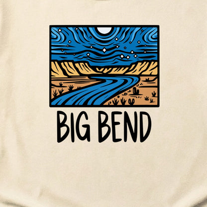 Big Bend National Park at Night Cotton T-Shirt