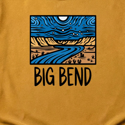 Big Bend National Park at Night Cotton T-Shirt
