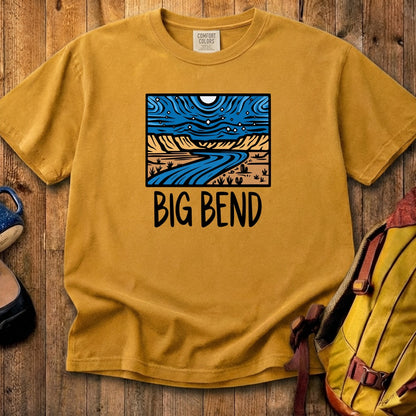 Big Bend National Park at Night Cotton T-Shirt