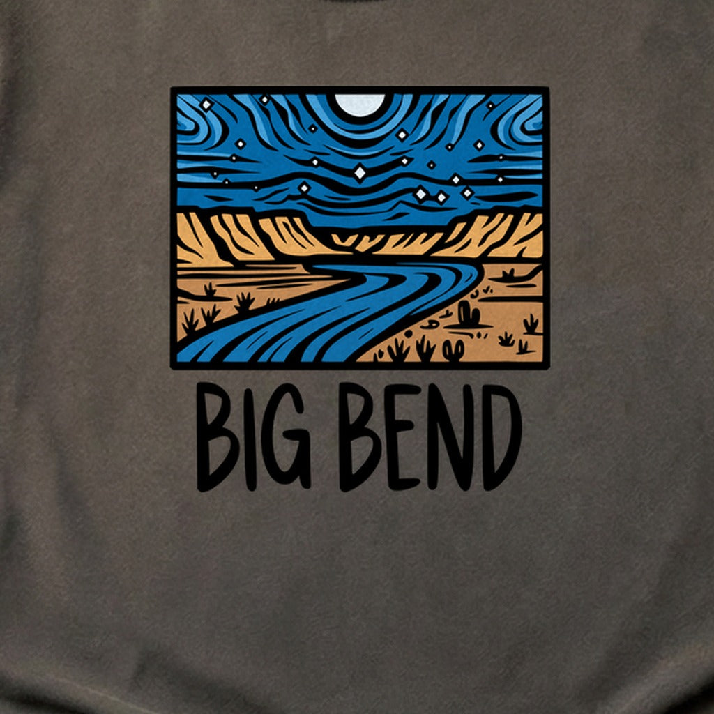 Big Bend National Park at Night Cotton T-Shirt