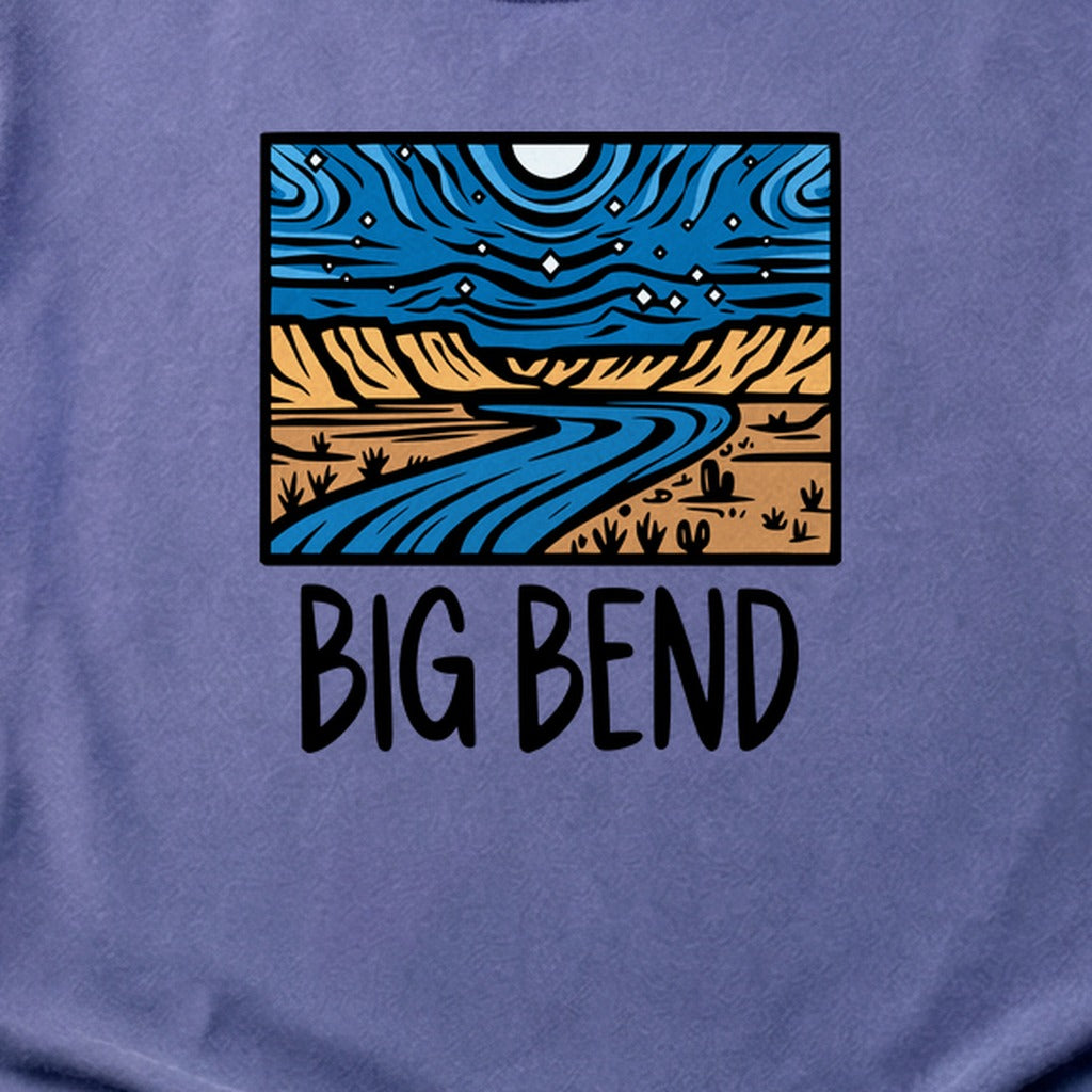 Big Bend National Park at Night Cotton T-Shirt