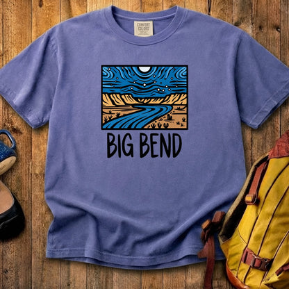 Big Bend National Park at Night Cotton T-Shirt