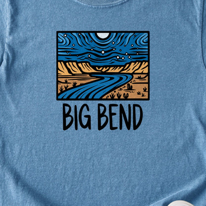 Big Bend National Park at Night Kids Cotton T-Shirt