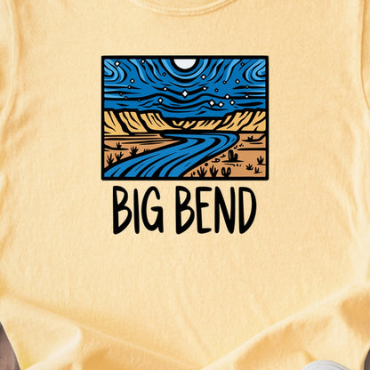 Big Bend National Park at Night Kids Cotton T-Shirt