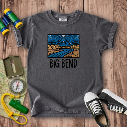 Big Bend National Park at Night Kids Cotton T-Shirt