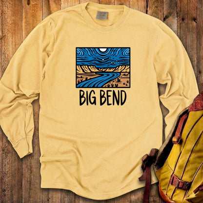 Big Bend National Park at Night Cotton Long Sleeve