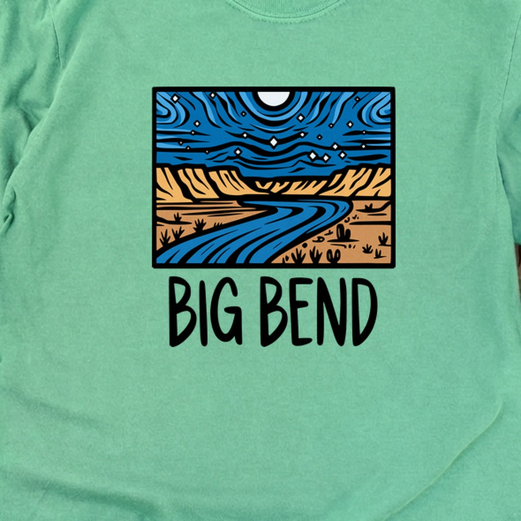 Big Bend National Park at Night Cotton Long Sleeve