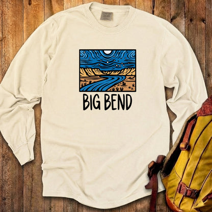 Big Bend National Park at Night Cotton Long Sleeve