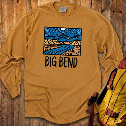 Big Bend National Park at Night Cotton Long Sleeve
