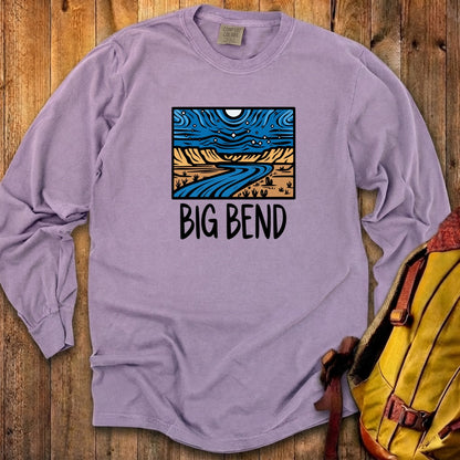 Big Bend National Park at Night Cotton Long Sleeve
