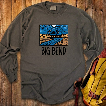 Big Bend National Park at Night Cotton Long Sleeve