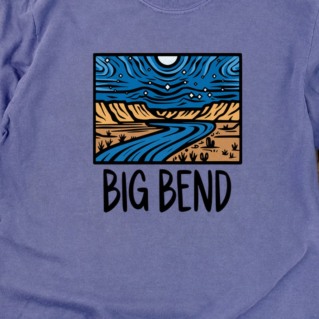Big Bend National Park at Night Cotton Long Sleeve