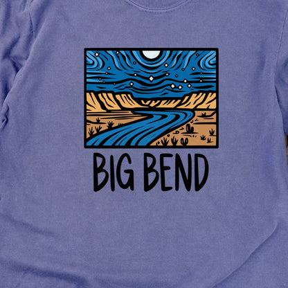 Big Bend National Park at Night Cotton Long Sleeve
