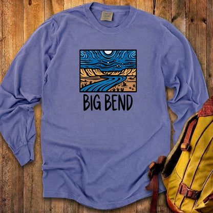Big Bend National Park at Night Cotton Long Sleeve