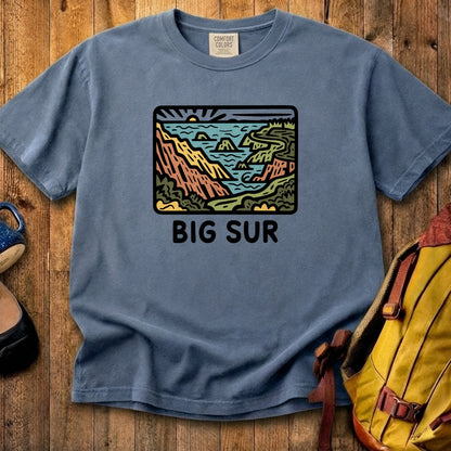 Big Sur State Park Cotton T-Shirt
