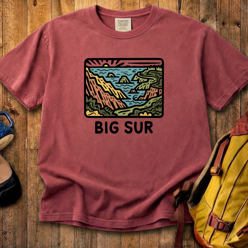Big Sur State Park Cotton T-Shirt