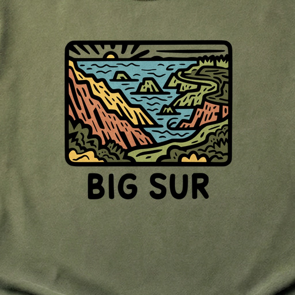 Big Sur State Park Cotton T-Shirt