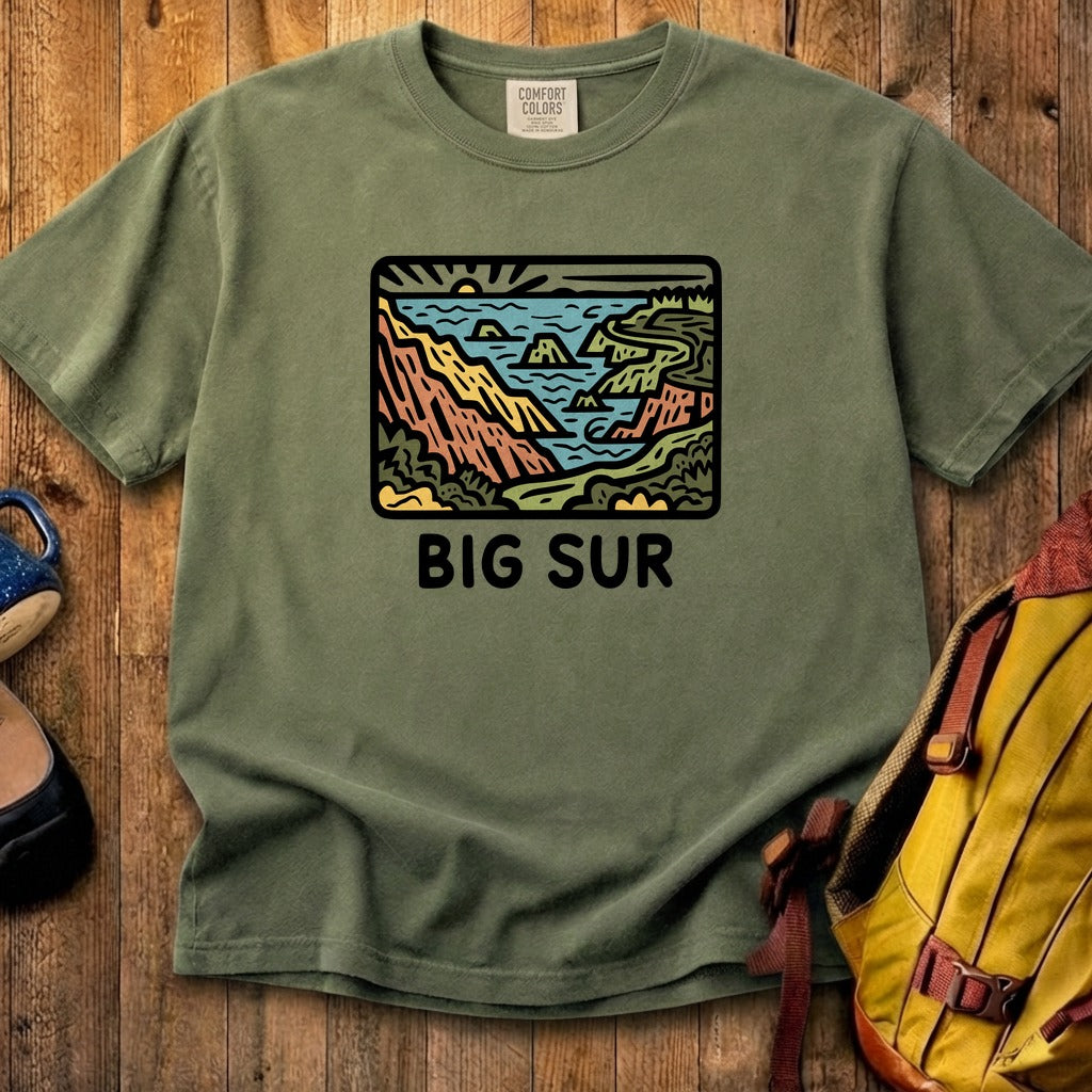 Big Sur State Park Cotton T-Shirt