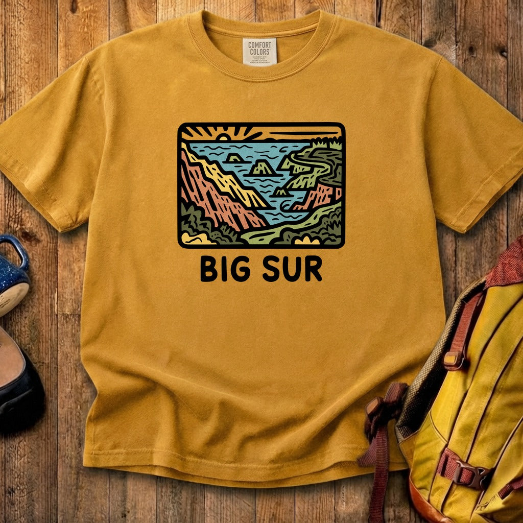 Big Sur State Park Cotton T-Shirt