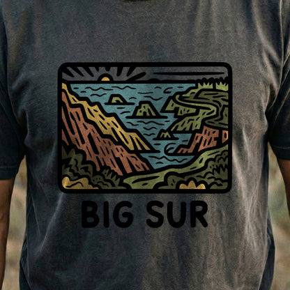 Big Sur State Park Cotton T-Shirt
