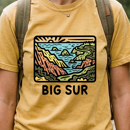Big Sur State Park Cotton T-Shirt