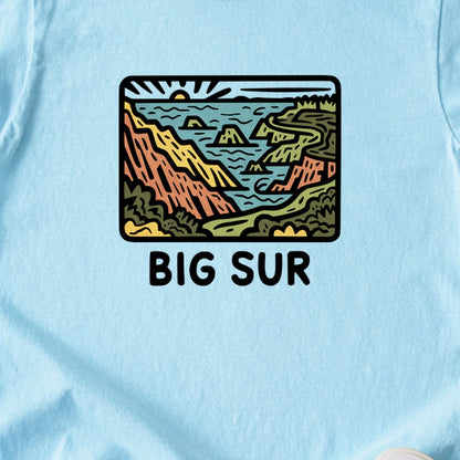 Big Sur State Park Kids Cotton T-Shirt