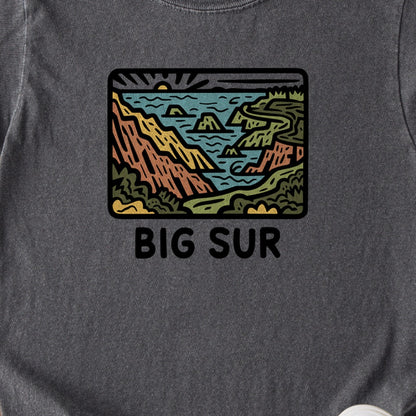 Big Sur State Park Kids Cotton T-Shirt